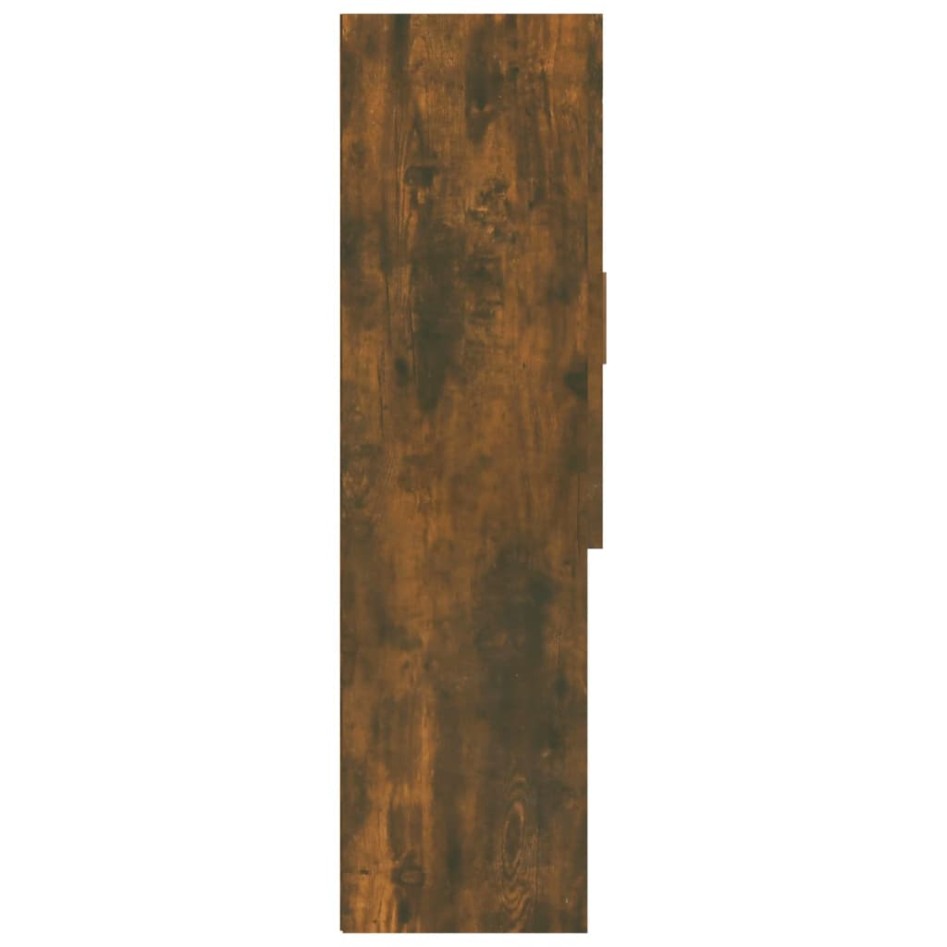 Armario para lavadora color roble ahumado 70,5x25,5x90