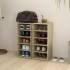 Muebles zapateros 2 uds contrachapado roble Sonoma