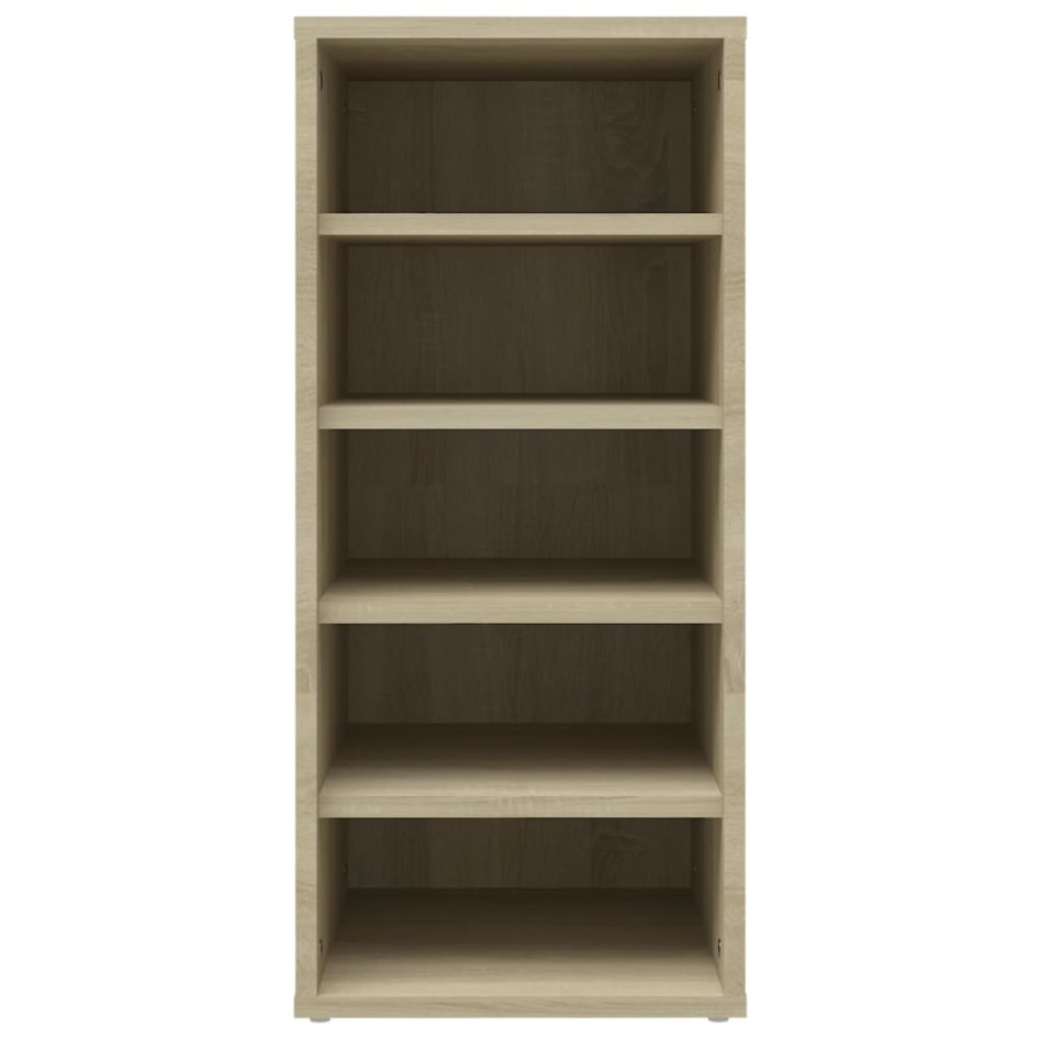 Muebles zapateros 2 uds contrachapado roble Sonoma