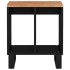 Mesa auxiliar madera maciza acacia y contrachapada 40x31x46