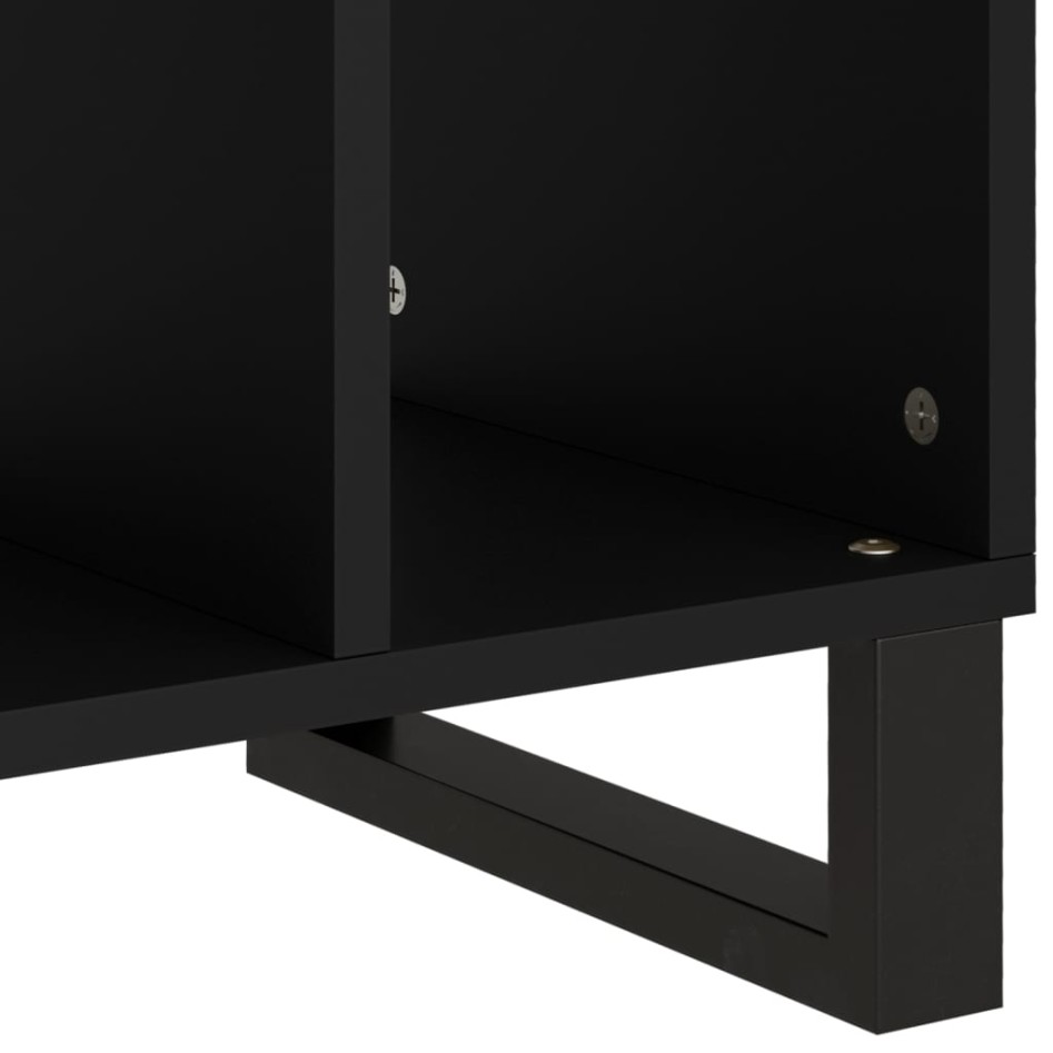 Mesa auxiliar madera maciza acacia y contrachapada 40x31x46