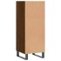 Aparador de madera de ingeniería marrón roble 34,5x32,5x90