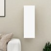 Mueble para TV madera contrachapada blanco 30,5x30x90 cm