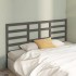 Cabecero de cama madera maciza de pino gris 206x4x104