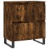 Aparador madera contrachapada color roble ahumado 60x35x70