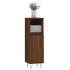 Armario de baño madera contrachapada marrón roble 30x30x100