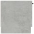 Mueble de TV madera contrachapada gris hormigón 102x35x36,5