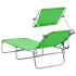 Tumbona plegable con toldo aluminio