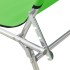 Tumbona plegable con toldo aluminio