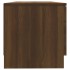 Mueble para TV madera contrachapada marrón roble 80x35x36,5