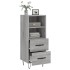 Aparador madera de ingeniería gris Sonoma 34,5x34x90
