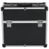 Caja de herramientas aluminio negro 38x22,5x34