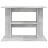 Soporte para acuario madera ingeniería gris hormigón