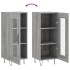 Aparador madera de ingeniería gris Sonoma 34,5x34x90