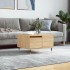 Mesa de centro madera contrachapada roble Sonoma 55x55x36,5