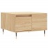 Mesa de centro madera contrachapada roble Sonoma 55x55x36,5