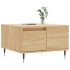 Mesa de centro madera contrachapada roble Sonoma 55x55x36,5
