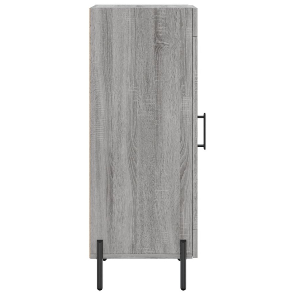 Aparador madera de ingeniería gris Sonoma 34,5x34x90