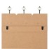 Perchero de pared HOME IS con 6 ganchos 120x40