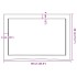 Estante pared madera roble tratada marrón oscuro 60x40x(2-6)