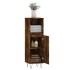 Armario de baño madera contrachapada roble ahumado 30x30x100