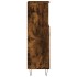 Armario de baño madera contrachapada roble ahumado 30x30x100