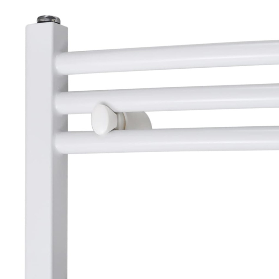 Radiador toallero 480 x 480 mm conector lateral y