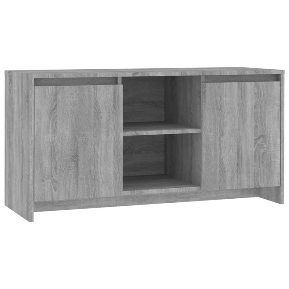 Mueble de TV madera de ingeniería gris Sonoma 102x37,5x52,5
