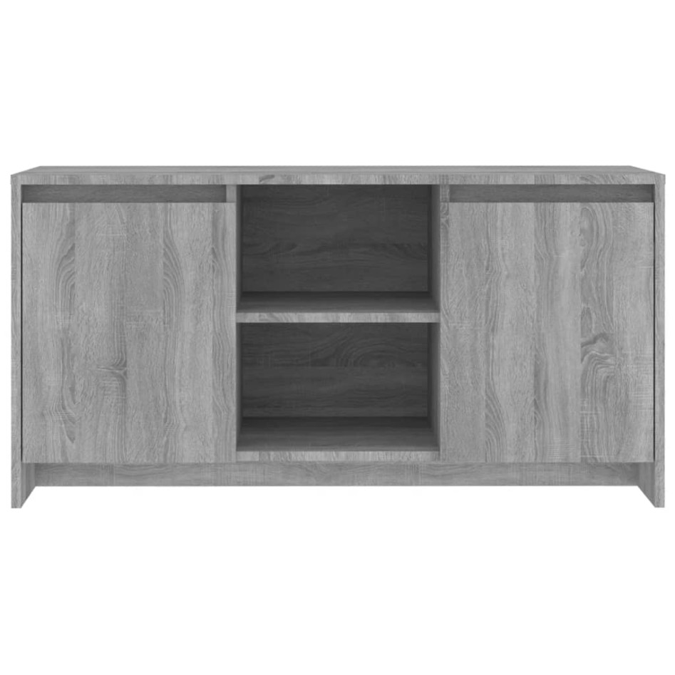 Mueble de TV madera de ingeniería gris Sonoma 102x37,5x52,5