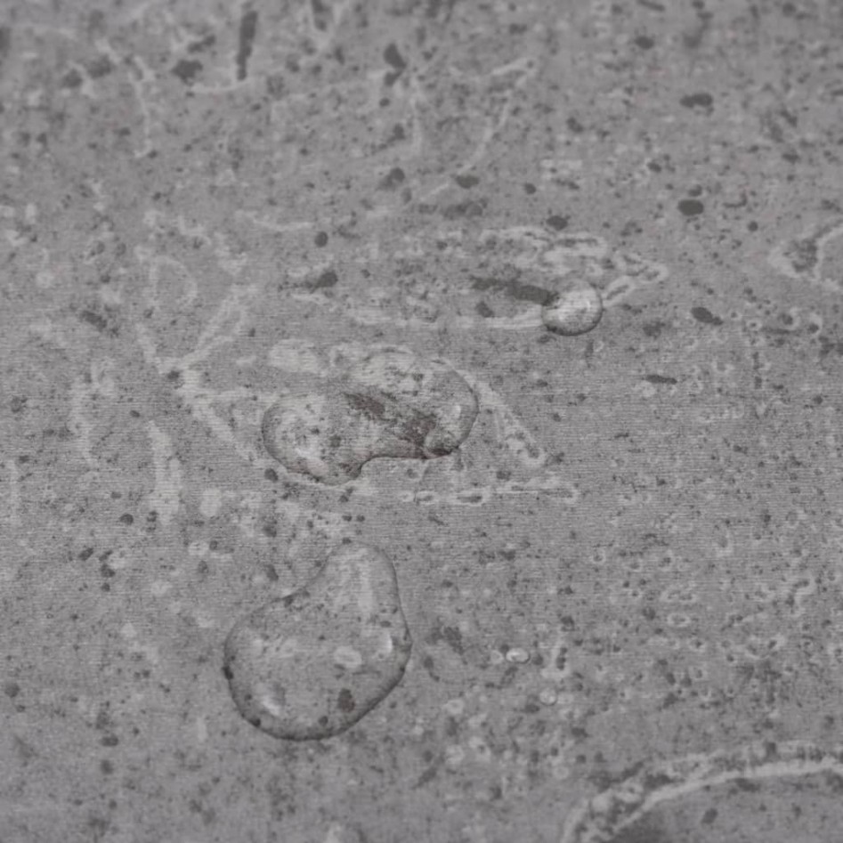 Lamas de suelo no autoadhesivos PVC marrón cemento 5,26 m² 2