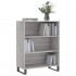Estantería madera de ingeniería gris Sonoma 69,5x32,5x90