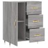Aparador de madera de ingeniería gris Sonoma 69,5x34x90