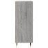 Aparador de madera de ingeniería gris Sonoma 69,5x34x90