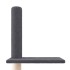 Árbol rascador gatos suelo a techo gris oscuro 250,5-276,5