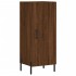 Aparador madera de ingeniería marrón roble 34,5x34x90