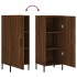 Aparador madera de ingeniería marrón roble 34,5x34x90