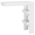 Mesa de bar de pared madera contrachapada blanco
