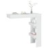 Mesa de bar de pared madera contrachapada blanco