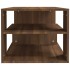 Mesa de centro madera contrachapada roble marrón 100x50x40