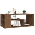 Mesa de centro madera contrachapada roble marrón 100x50x40