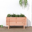 Arriate elevado jardín madera maciza abeto Douglas 101x50x57 cm