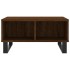 Mesa de centro madera de ingeniería roble marrón 60x60x30