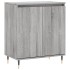 Aparador de madera contrachapada gris Sonoma 60x35x70
