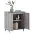 Aparador de madera contrachapada gris Sonoma 60x35x70