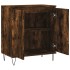 Aparador madera contrachapada color roble ahumado 60x35x70
