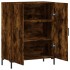 Aparador de madera de ingeniería roble ahumado 69,5x34x90