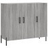 Aparador de madera de ingeniería gris Sonoma 90x34x80