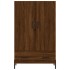 Aparador alto madera de ingeniería roble marrón 69,5x31x115