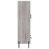 Aparador alto madera de ingeniería gris Sonoma 69,5x31x115