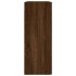Armario de pared marrón roble 69,5x34x90